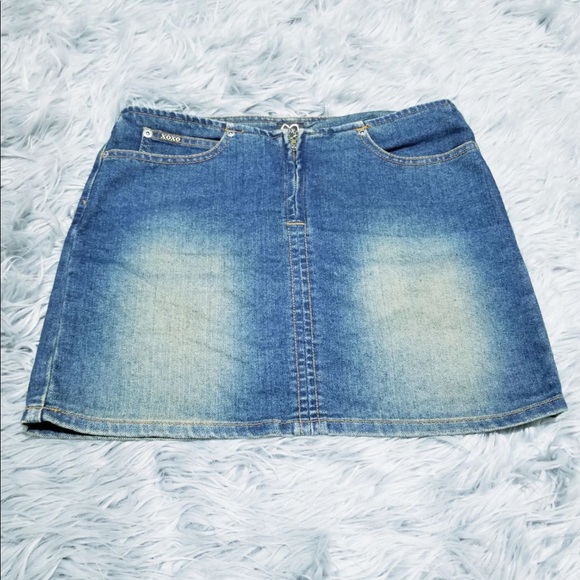 XOXO Dresses & Skirts - XOXO Denim Mini